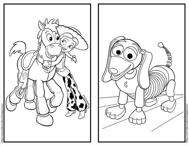 Libro para colorear Toy Story