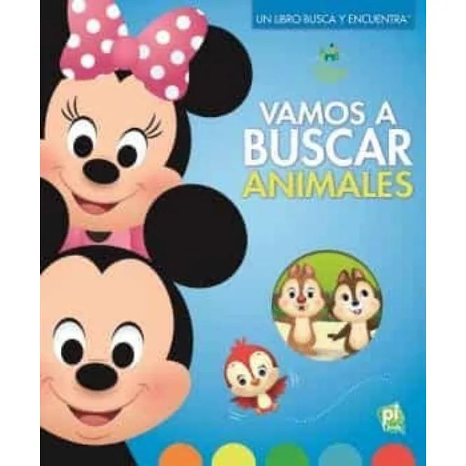 Vamos a buscar animales: un libro busca y encuentra