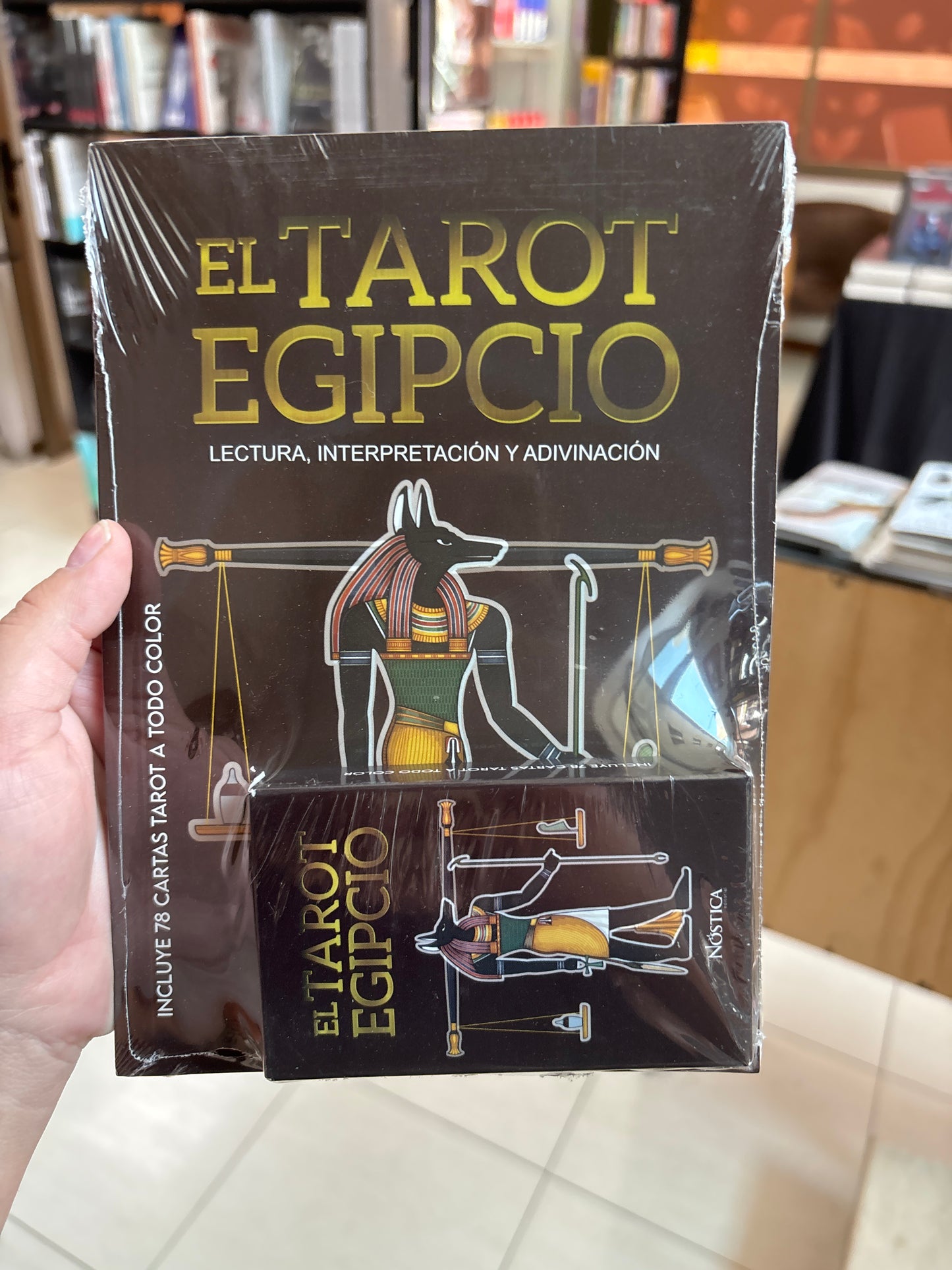 El tarot egipcio con cartas