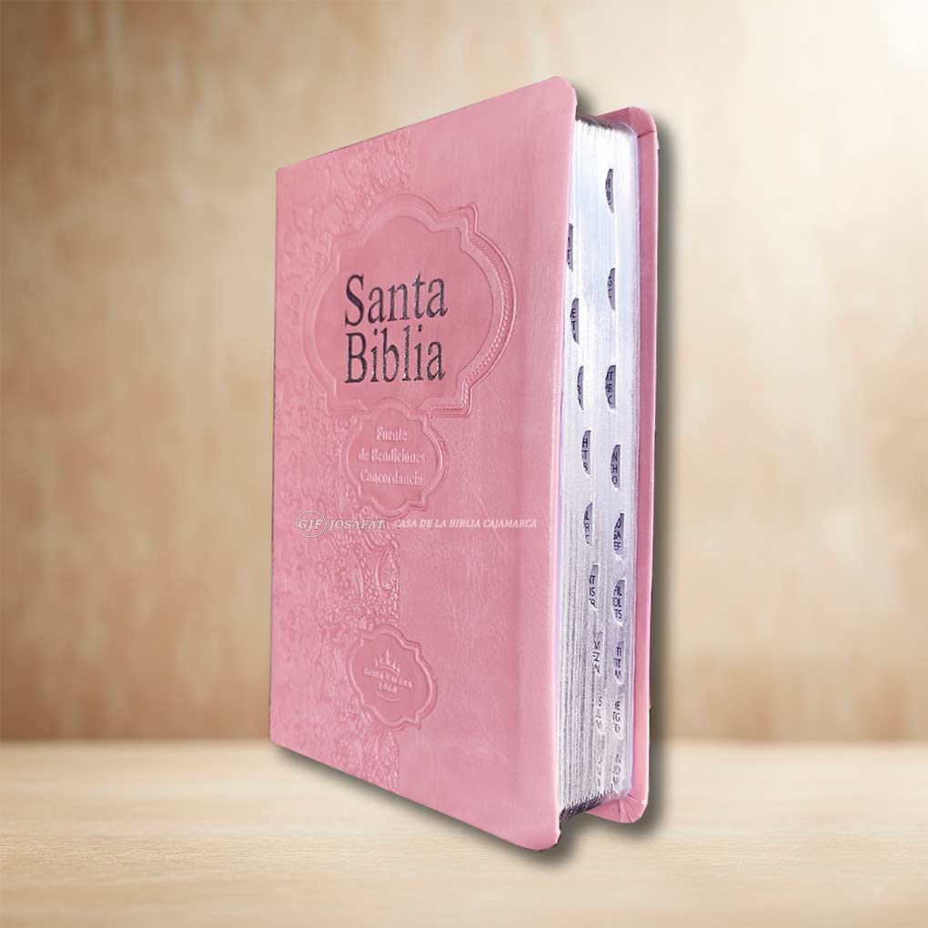 Biblia RVR1960 Fuente de Bendición Manual Con Índice