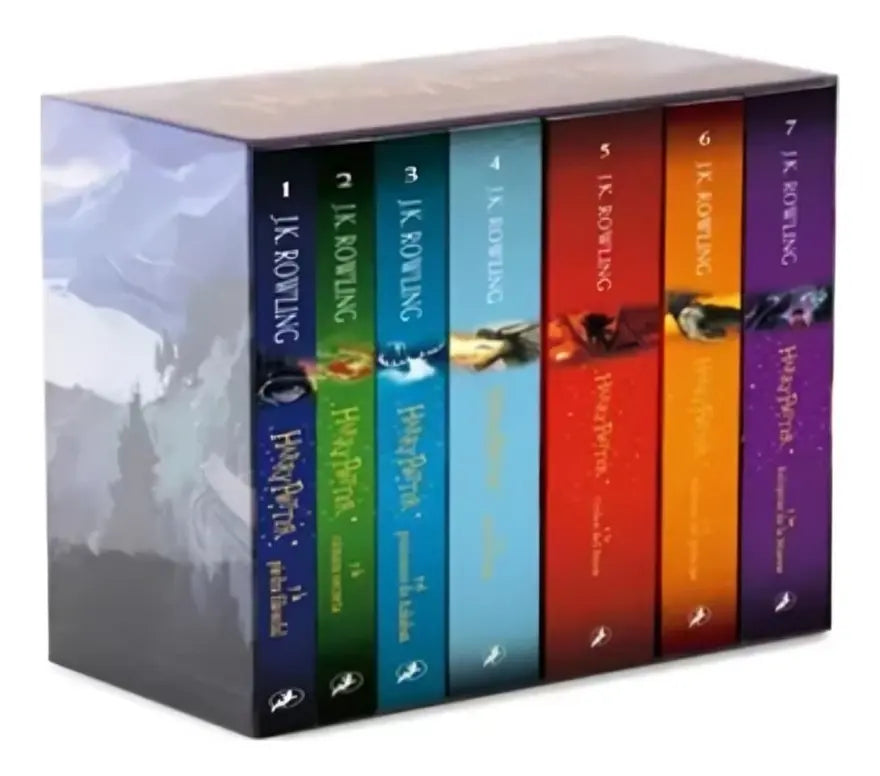 Libro Estuche Harry Potter Pack 7 Libros - J. K. Rowling - Editorial: Salamandra Bolsillo - Tapa Blanda