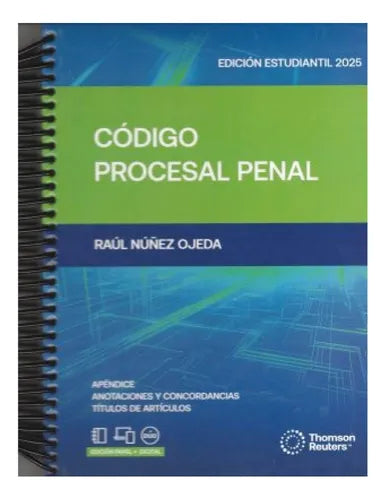 Código Procesal Penal - Edición Estudiantil 2025 (Thomson Reuters)
