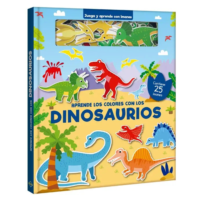 Aprende los colores con los dinosaurios