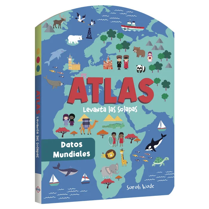 Atlas Datos Mundiales Levanta Solapas