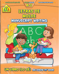 Letras de molde manuscript writing k2