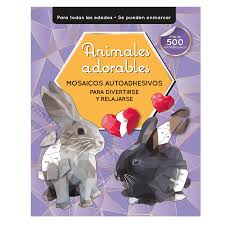 Animales adorables: Mosaico autoadhesivos