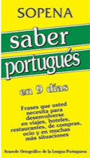 Saber portugués en 9 días - Sopena