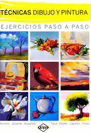 Técnicas dibujo y pintura Ejercicios paso a paso