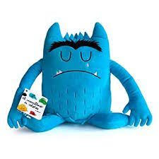 Peluche el monstruo de colores celeste
