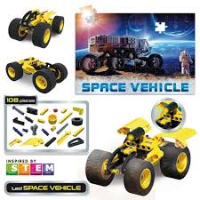 Mechanical masters Led space vehicle