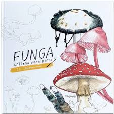 Funga chilena para pintar 20 ilustraciones