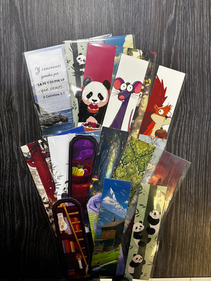 Separadores de libros (marcapáginas)