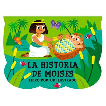 La historia de Moisés libro pop-up ilustrado