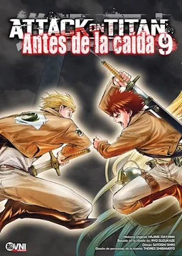 Attack on Titan Antes de la Caída tomo 9 - Hajime Isayama