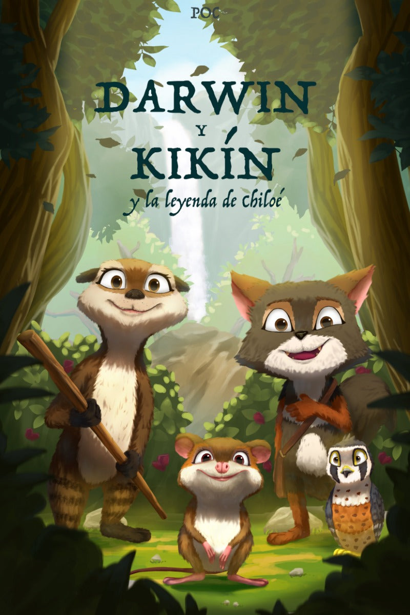 darwin y kikin y la leyenda de chiloe - poc