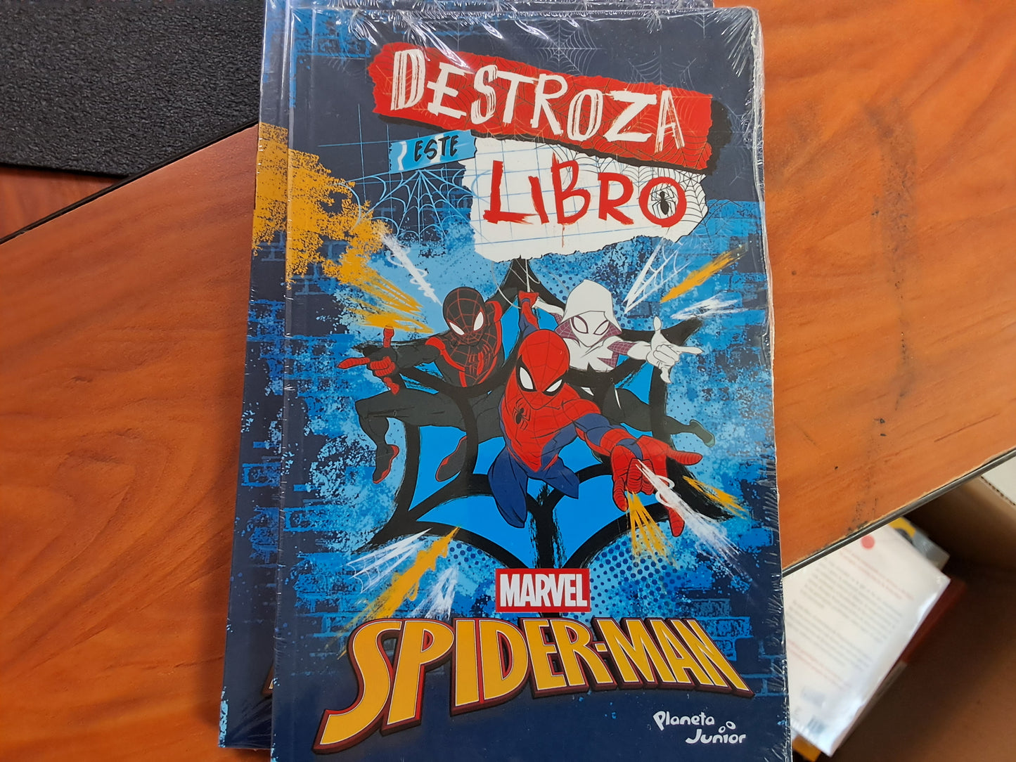 Destroza este libro. Spiderman - Marvel