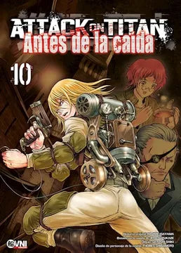 Attack on Titan Antes de la Caída tomo 10 - Hajime Isayama