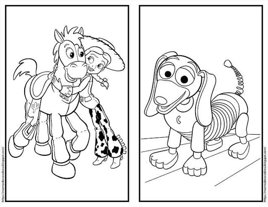 Libro para colorear Toy Story