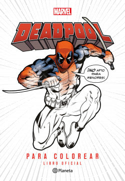Deadpool para colorear - Marvel