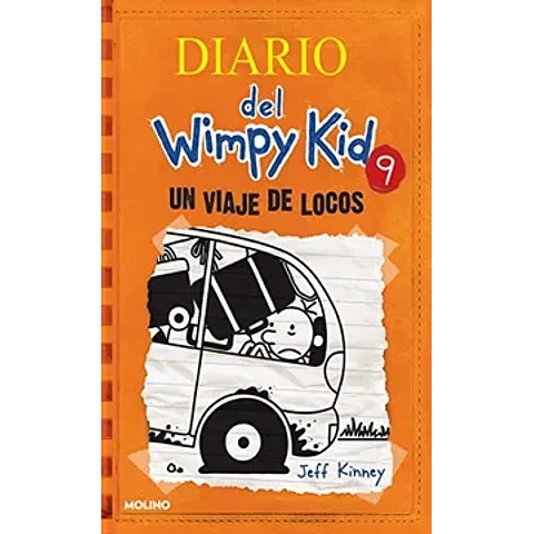 Diario de Greg 9: Un viaje de locos - Jeff Kinney