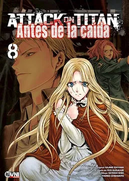 Attack on Titan Antes de la Caída tomo 8 - Hajime Isayama