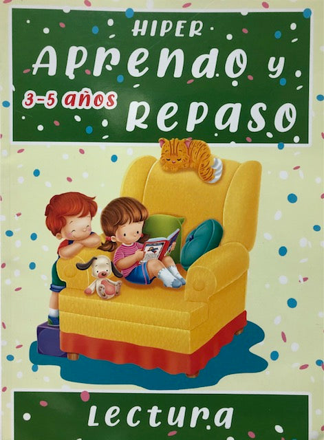 Hiper aprendo y repaso 3-5 años: lectura