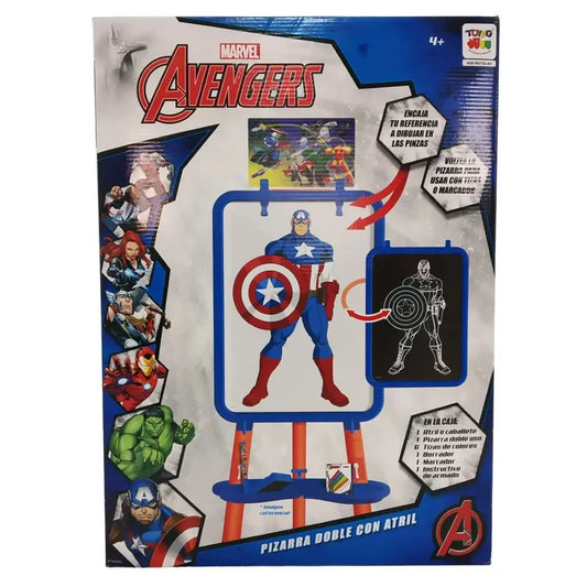 Marvel Avengers Pizarra doble con atril