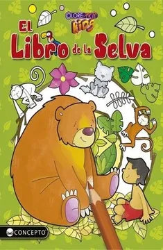 El libro de la Selva para colorear