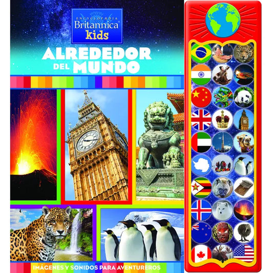 Alrededor del mundo: enciclopedia británica kids