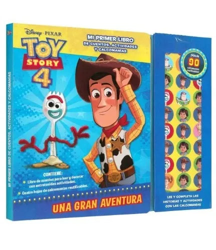 Toy Story mi primer libro de cuentos, actividades y calcomanías