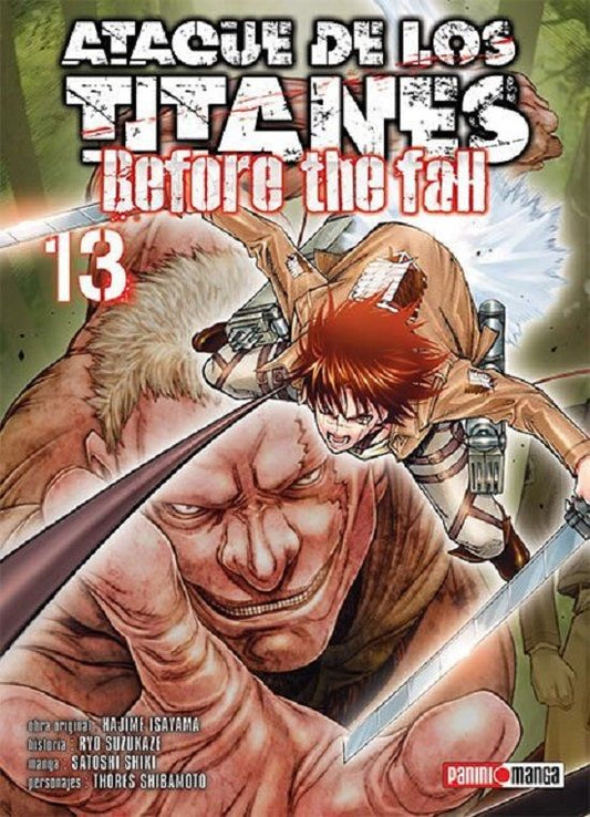 Ataque de los Titanes Before the Fall tomo 13 - Hajime Isayama