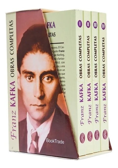 Estuche obras completas de Franz Kafka