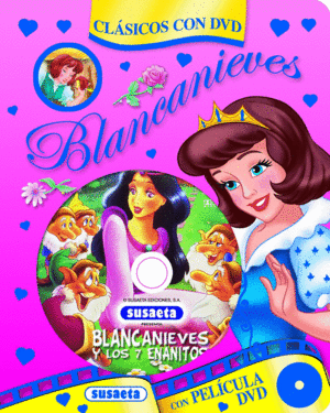 Blancanieves y los 7 enanitos con película DVD