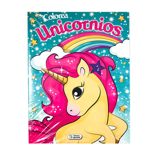 Colorea unicornios