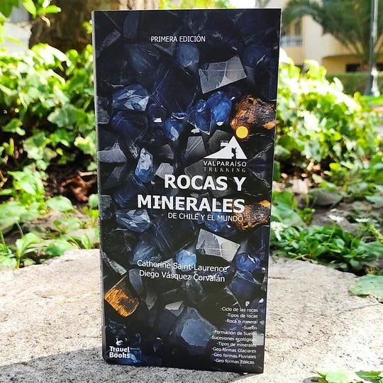 Rocas y minerales de Chile y el mundo guia desplegable