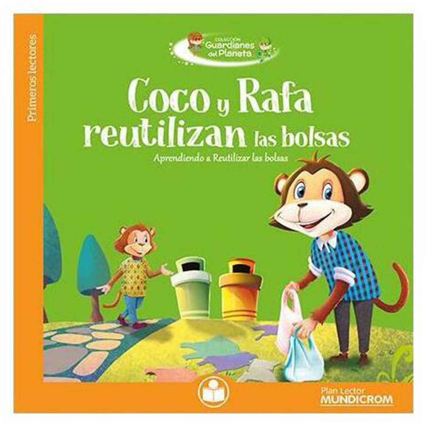 Coco y Rafa Reutilizan las Bolsas Aprendiendo a reutilizar las bolsas