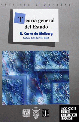 Teoría General del Estado - R. Carré de Malberg