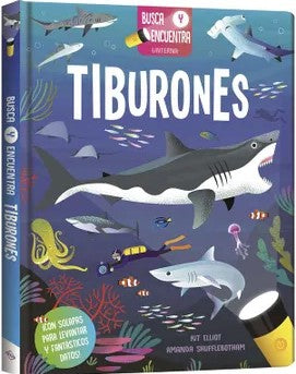 BUSCA Y ENCUENTRA TIBURONES - Kit Elliot & Amanda Shufflebotham