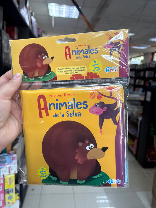 Mi primer libro de animales de la selva