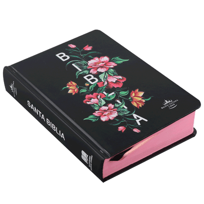 Biblia Reina Valera 1960 TAPA DURA FLORES