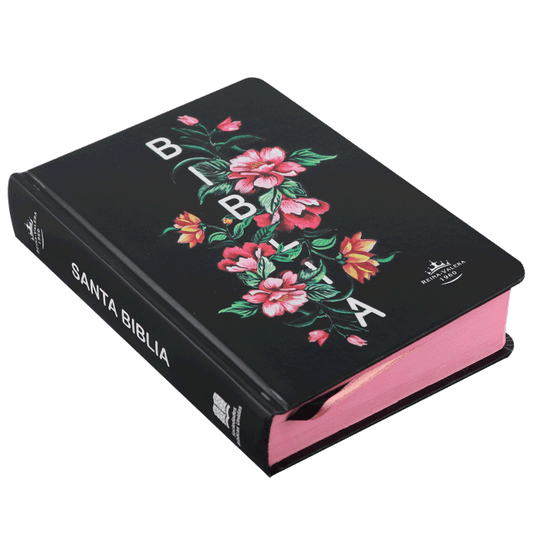 Biblia Reina Valera 1960 TAPA DURA FLORES