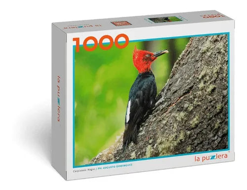 Puzzle carpintero negro 1000pz