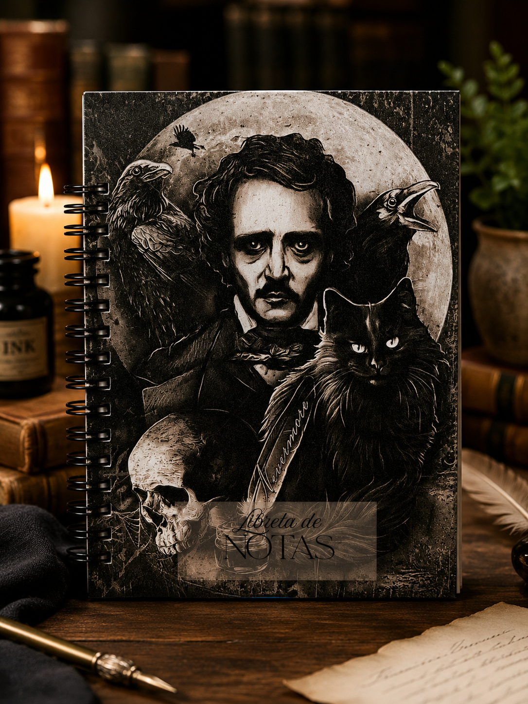 Libreta Edgar Allan Poe