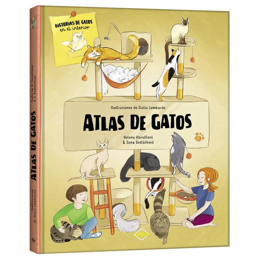 Atlas de Gatos - Helena Haraštová & Jana Sedláčková