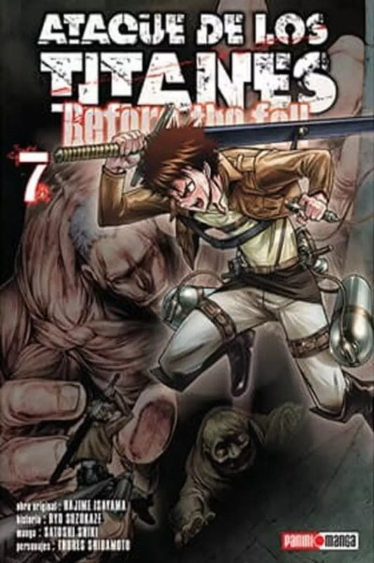 Ataque de los Titanes Before the Fall tomo 7 - Hajime Isayama