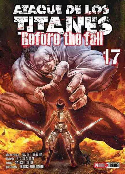 Ataque de los Titanes Before the Fall tomo 17 - Hajime Isayama