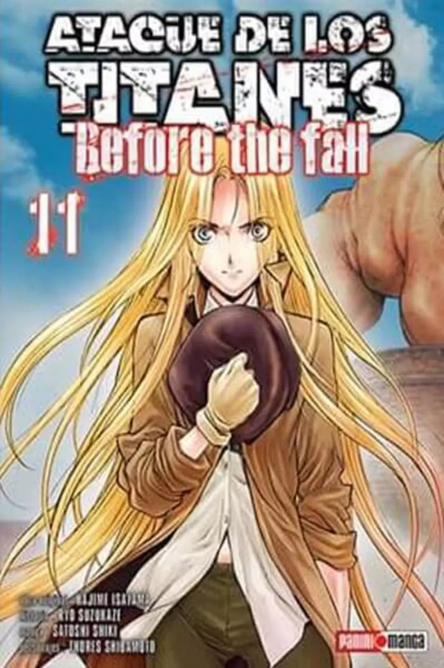 Ataque de los Titanes Before the Fall tomo 11 - Hajime Isayama