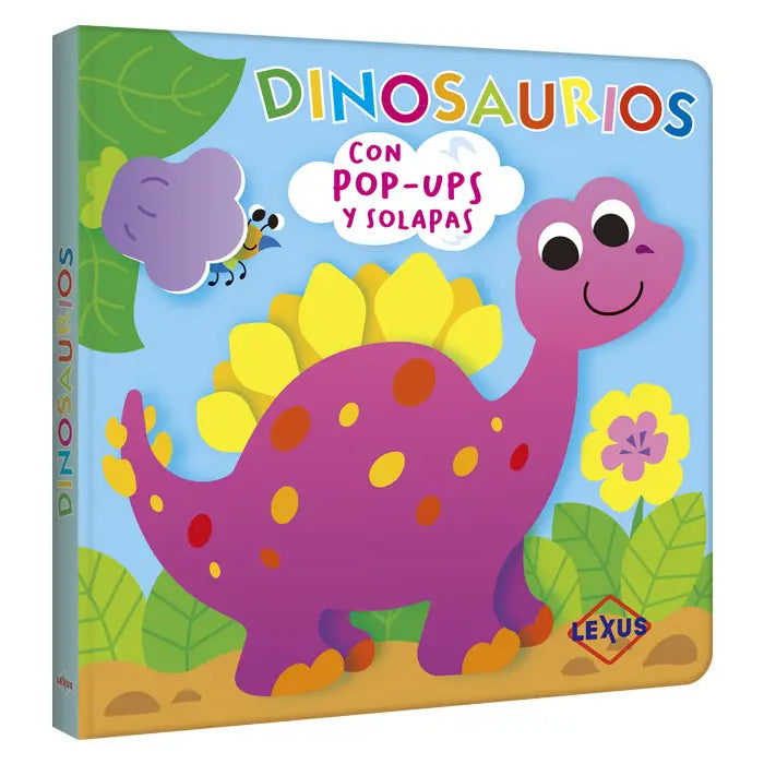 dinosaurios con pop up y solapas