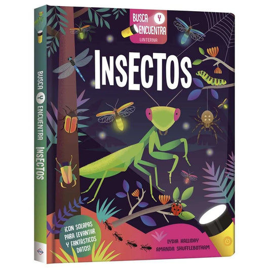 BUSCA Y ENCUENTRA INSECTOS - Lydia Halliday & Amanda Shufflebotham