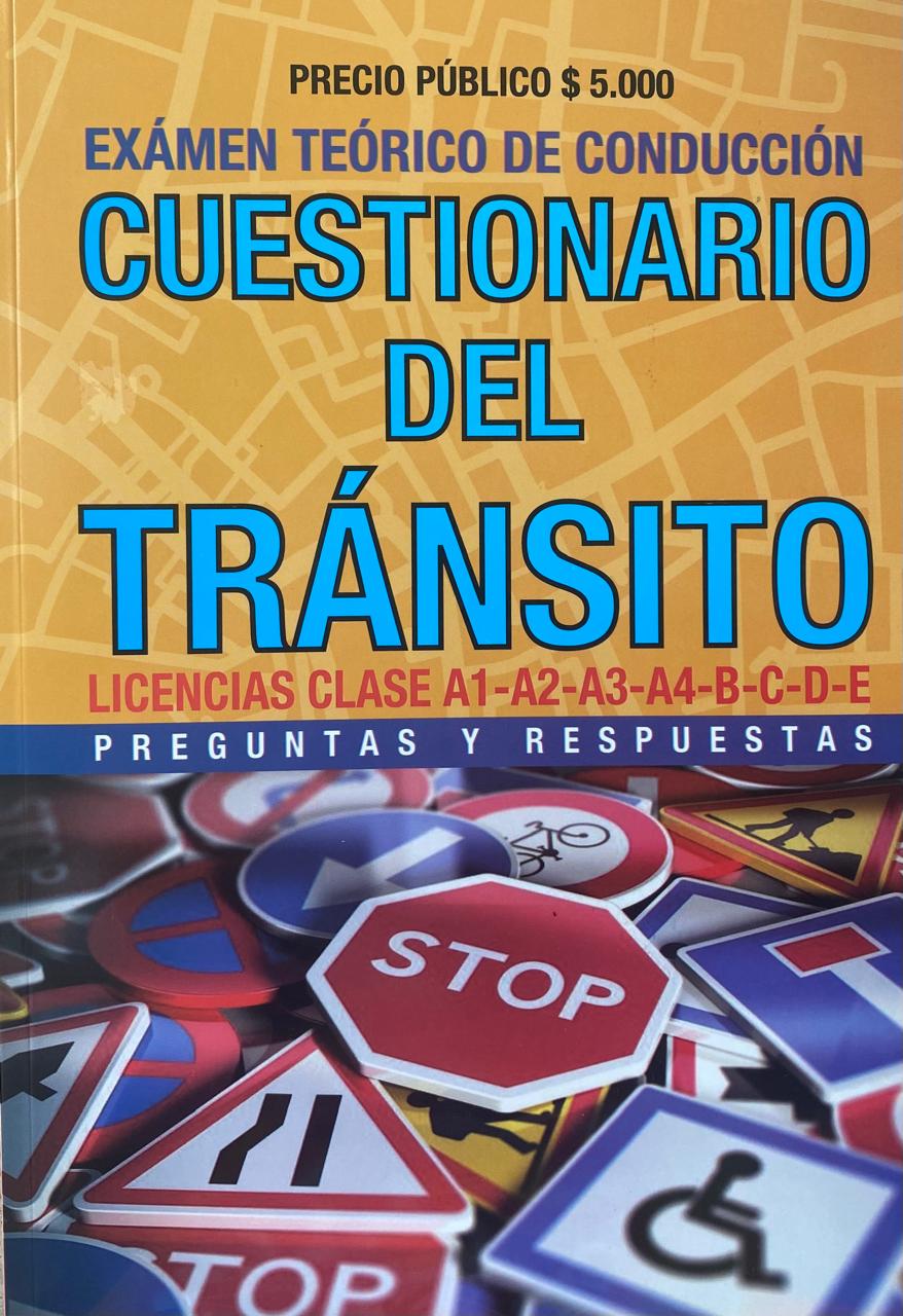Cuestionario del tránsito
